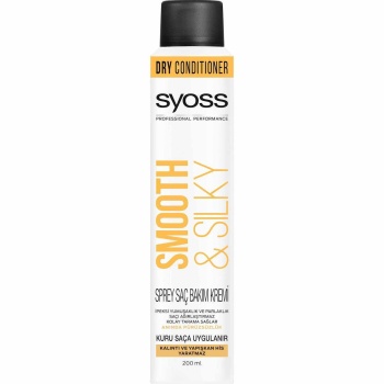 Syoss Smooth & Sılky 200 ml Sprey Saç Bakım Kremi