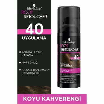 Root Retoucher Sprey Kapatıcı 120 ml Koyu Kahverengi