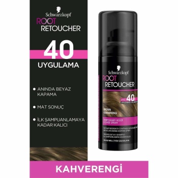 Root Retoucher Sprey Kapatıcı 120 ml Kahverengi