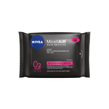 Nivea Micellair Skin Breathe Makyaj Temizleme Mendilleri 20 adet