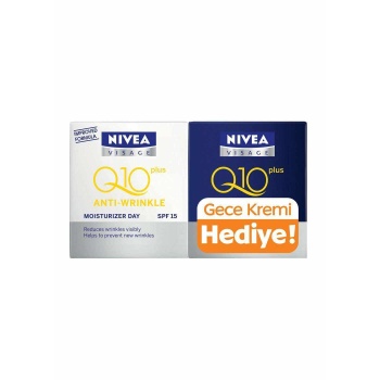 Nivea Q10 Plus Kırışıklık Karşıtı Bakım Seti 50ml+50ml