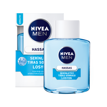 Nivea Men Hassas Ciltler için Serinletici Tıraş Sonrası Losyon 100 Ml