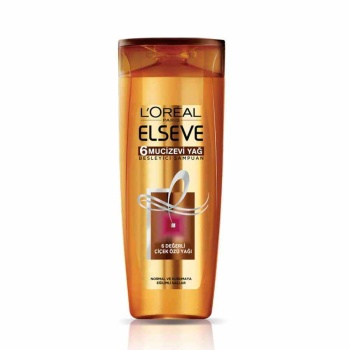 Elseve 6 Mucizevi Yağ Normal ve Kurumaya Eğilimli Saçlar için Şampuan 520 Ml