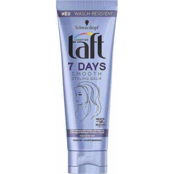 Taft 7 Days Smooth Styling Balm Düz Saçlar için 75 Ml