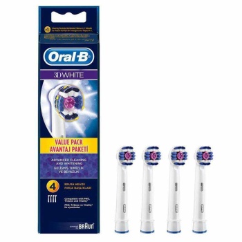 Oral-B 3D White 4lü Diş Fırçası Yedek Başlığı