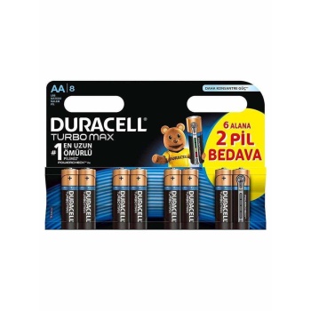 Duracell Ultra Alkalin AA Kalem Piller 8’li paket