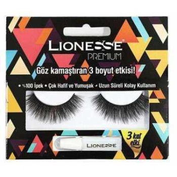 Lionesse Premium İpek Takma Kirpik SE-780