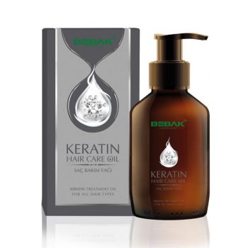 Bebak Keratin Saç Bakım Yağı - Onarıcı Bakım 100 Ml