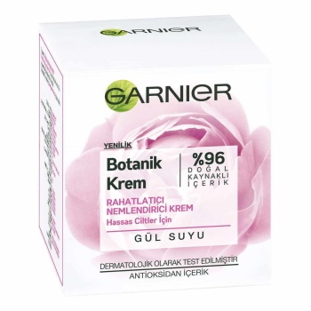 Garnier Gül Rahatlatıcı 48 Saat Nemlendirici Krem Kuru ve Hassas Ciltler İçin 50 Ml