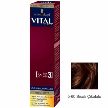 Vital Colors Krem Saç Boyası 5.60 Sıcak Çikolata  - 60 ml
