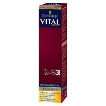 Vital Colors Krem Saç Boyası 8.1 Küllü Açık Kumral  - 60 ml