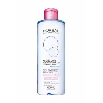 LOreal Paris Dermo Expertise Hassas Ciltler Için Makyaj Temizleme Suyu 400 Ml