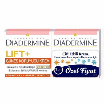 Diadermine Sıkılaştırıcı Kırışıklık Karşıtı ve Güneş Koruyucu Krem 50 ml + Spf 30