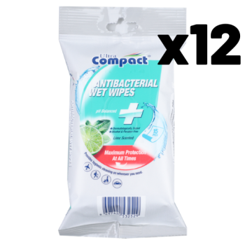 Ultra Compact Temizlik Cep Mendil 15 Yaprak 12li Set