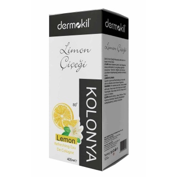 Dermokil Limon Çiçeği Kolonyası Kutulu 400 ml