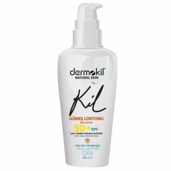 Dermokil Natural Skin Güneş Losyonu 50 SPF 200 ml