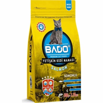 Bado Yetişkin Kedi Maması Somonlu 1,5 Kg