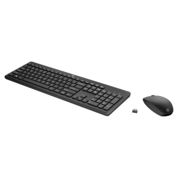 HP 235 1Y4D0AA Siyah Kablosuz Klavye Mouse Set