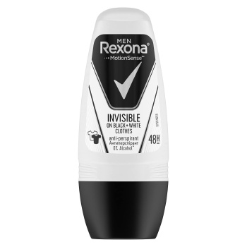 Rexona Invisible Black+White 50 ml Erkek Roll On Deodorant