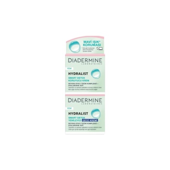 Diadermine Hydralist Detox Gündüz + Gece  50+50 ml Günlük Bakım Kremi