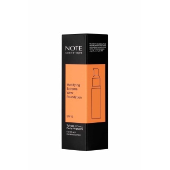 Note Mattifying Extreme Wear 01 Beige Mat Bitişli SPF 15 Kapatıcı Fondöten
