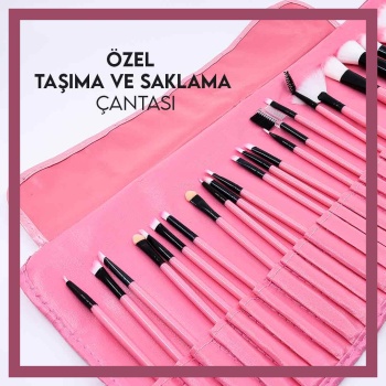 Çanta hediyeli müjgan marka fırça seti