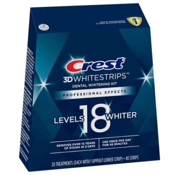 CREST 3d Whitestrips Dental Professional Effects Diş Bandı 40 Strips
