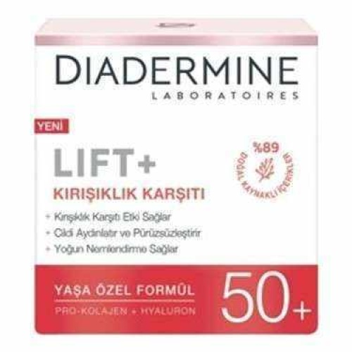 Diadermine Lift+ Kırışıklık Karşıtı 50+ 50 ml Gündüz Kremi