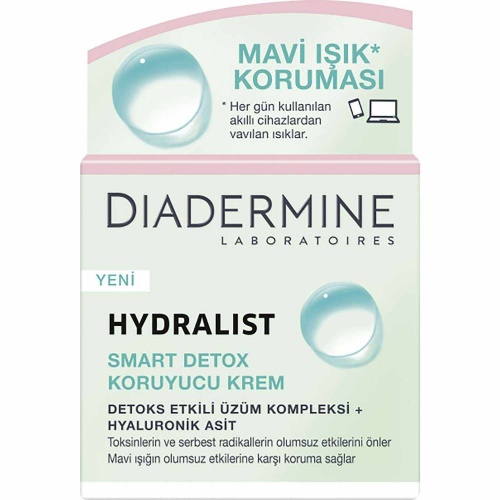 Diadermine Hydralist Detox Gündüz  50 ml Günlük Bakım Kremi