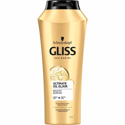 Gliss Ultimate Oil Elixer 500 ml Çok Yıpranmış ve İşlem Görmüş Saçlar İçin Şampuan