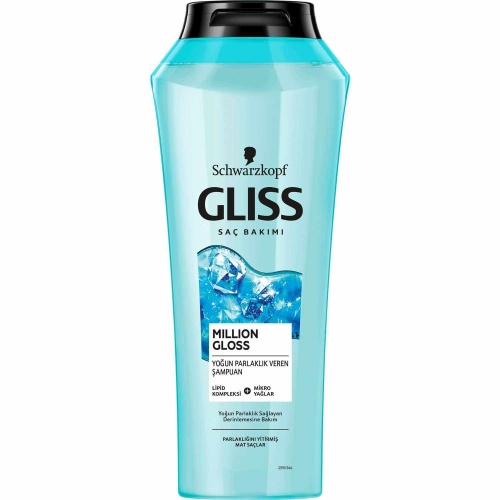 Gliss Million Gloss 500 ml Parlaklığını Yitirmiş  Saçlar için Şampuan