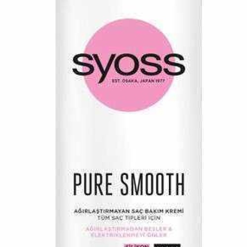 Syoss Pure Smooth Micellar 500 ml Saç Kremi