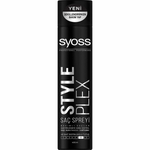 Syoss Style Plex 400 ml Saç Spreyi
