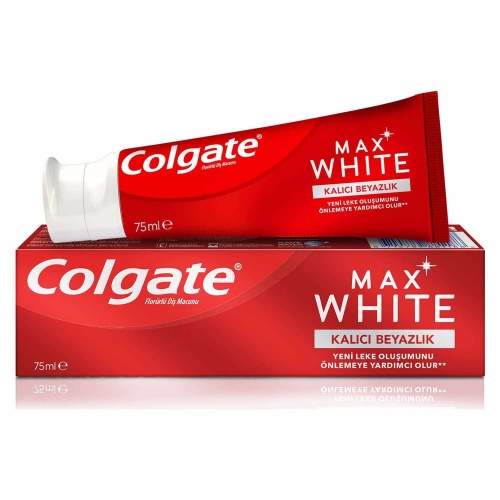 Colgate Max White Kalıcı Beyazlık Diş Macunu 75 ml