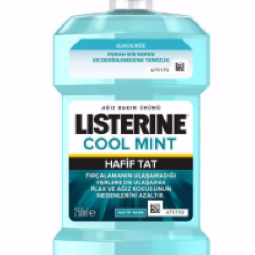 Listerine Cool Mint Hafif Tat 500 ml Ağız Bakım Suyu