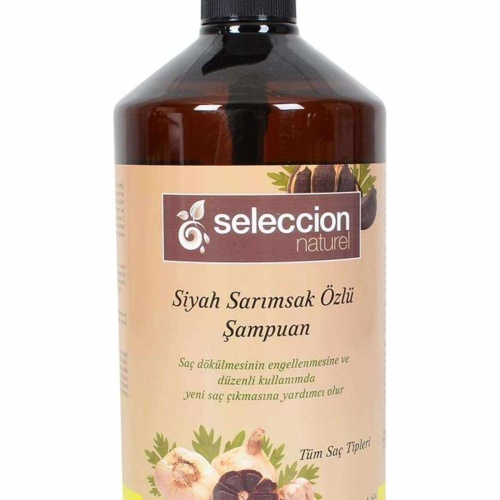 Seleccion Naturel Siyah Sarımsak Özlü 1000 Ml Şampuan