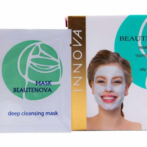 Innova Mask Beautenova 40 ml Siyah Nokta Giderici Yüz Maskesi