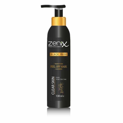 Zenix Soyulabilir 130 ml Siyah Maske