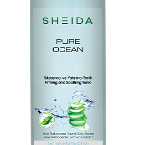 Sheida Pure Ocean Sıkılaştırıcı & Yatıştırıcı Tonik (Karma ve Yağlı Ciltler için) 250 ml