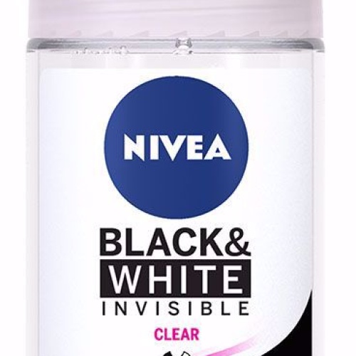 Nivea Black and White Clear Invisible Roll On 50 Ml