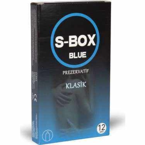 S-Box Blue Klasik Prezervatif 12 Adet
