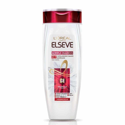 Elseve Loreal Paris Elseve Yıpranmış Saçlar için Komple Onarıcı Şampuan