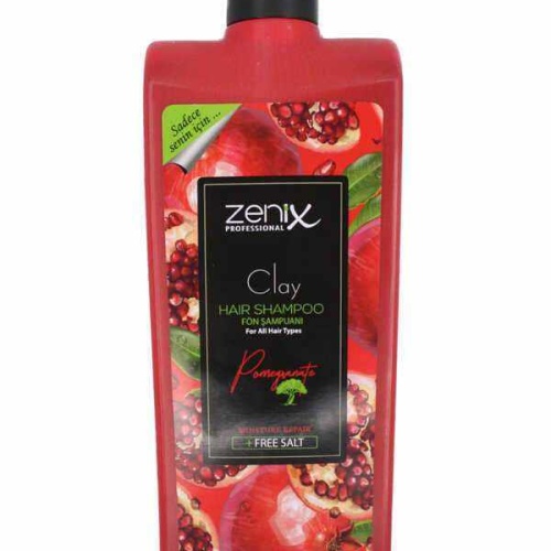 Zenix Clay Fön Öncesi Şampuan Nar Ekstraktlı 400 Ml