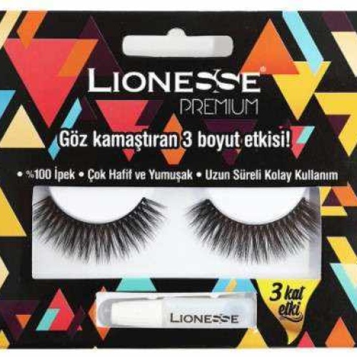 Lionesse Premium İpek Takma Kirpik SE-781