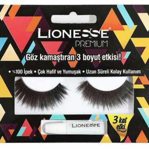 Lionesse Premium İpek Takma Kirpik SE-784