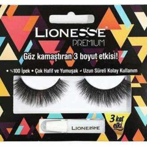 Lionesse Premium İpek Takma Kirpik SE-780
