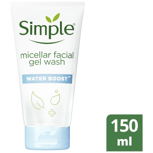 Simple Water Boost Micellar Yüz Temizleme Jeli  150 ml