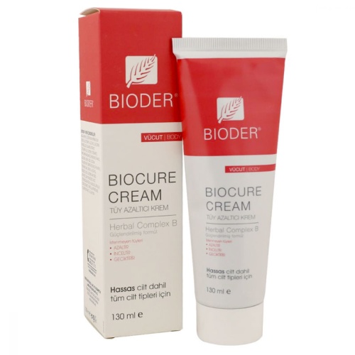 Bioder Biocure Cream 130 ml Tüy Azaltıcı Krem