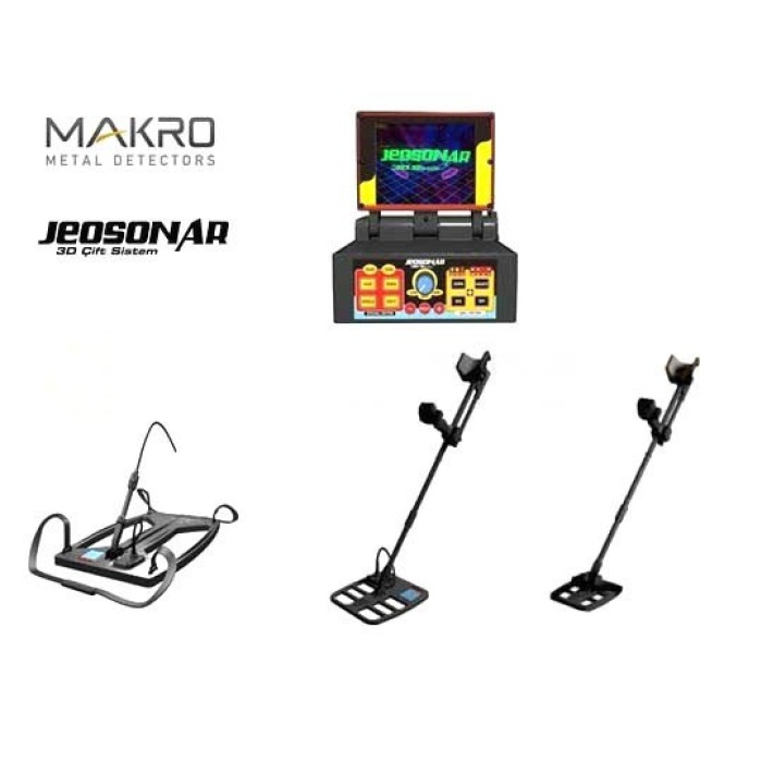 Jeosonar 3D Çift Sistem Define Dedektörü