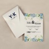 Krem Zarflı Davetiye -KR27112